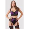 Lovehoney Lingerie Lovehoney Treasure Me Purple Push-Up Bra Set