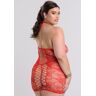 Lovehoney Lingerie Lovehoney Plus Size Treasure Chest Red Lace Mini Dress