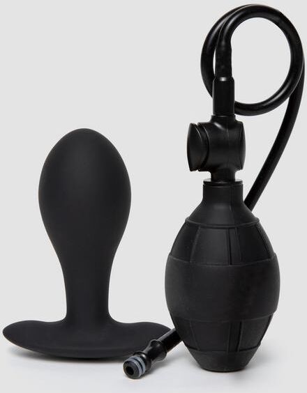 Cal Exotics Inflatable Weighted Butt Plug 3.25 Inch