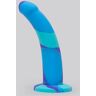 Lovehoney Air and Water Curved Silicone Suction Cup Dildo 7 Inch