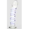 Lovehoney Sensual Glass Spiral Glass Dildo 7 Inch