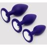 Lovehoney Jeweled Silicone Butt Plug Set