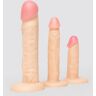 Lifelike Lover Classic Realistic Suction Cup Dildo Anal Training Kit (3 Piece)