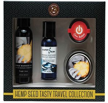 Earthly Body Hemp Seed Tasty Travel Collection