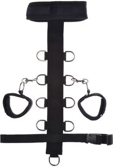 Electric Distro,Lux Fetish Lux Fetish Adjustable Neck & Wristraint Set