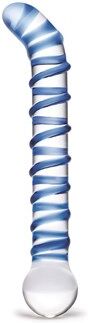 Glas,Electric Distro Glas Mr Swirly G-Spot Glass Dildo