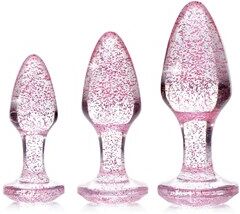 Adam and Eve Adam & Eve Glitter Gem Butt Plug Set