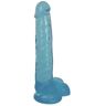 XR Brands,Curve Lollicocks 8 Inch Slim Stick Dildo With Balls