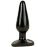 Doc Johnson Black Butt Plug - Medium