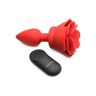 XR Brands,Booty Sparks Booty Sparks Vibrating Rose Anal Plug with Remote Control