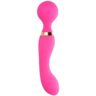 Peach Bud Dual Pleasures Rechargeable Wand Massager