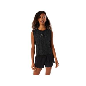 ASICS Women's Allover Printed Muscle Crop - XL