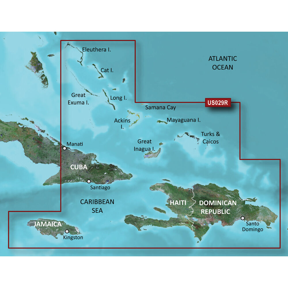Photos - Fish Finder Garmin BlueChart g2 Vision HD Cartography, Southern Bahamas 30375 