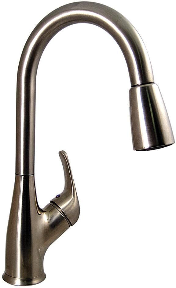 Valterra Kitchen Pull-Down Faucet, Brushed Nickel Finish