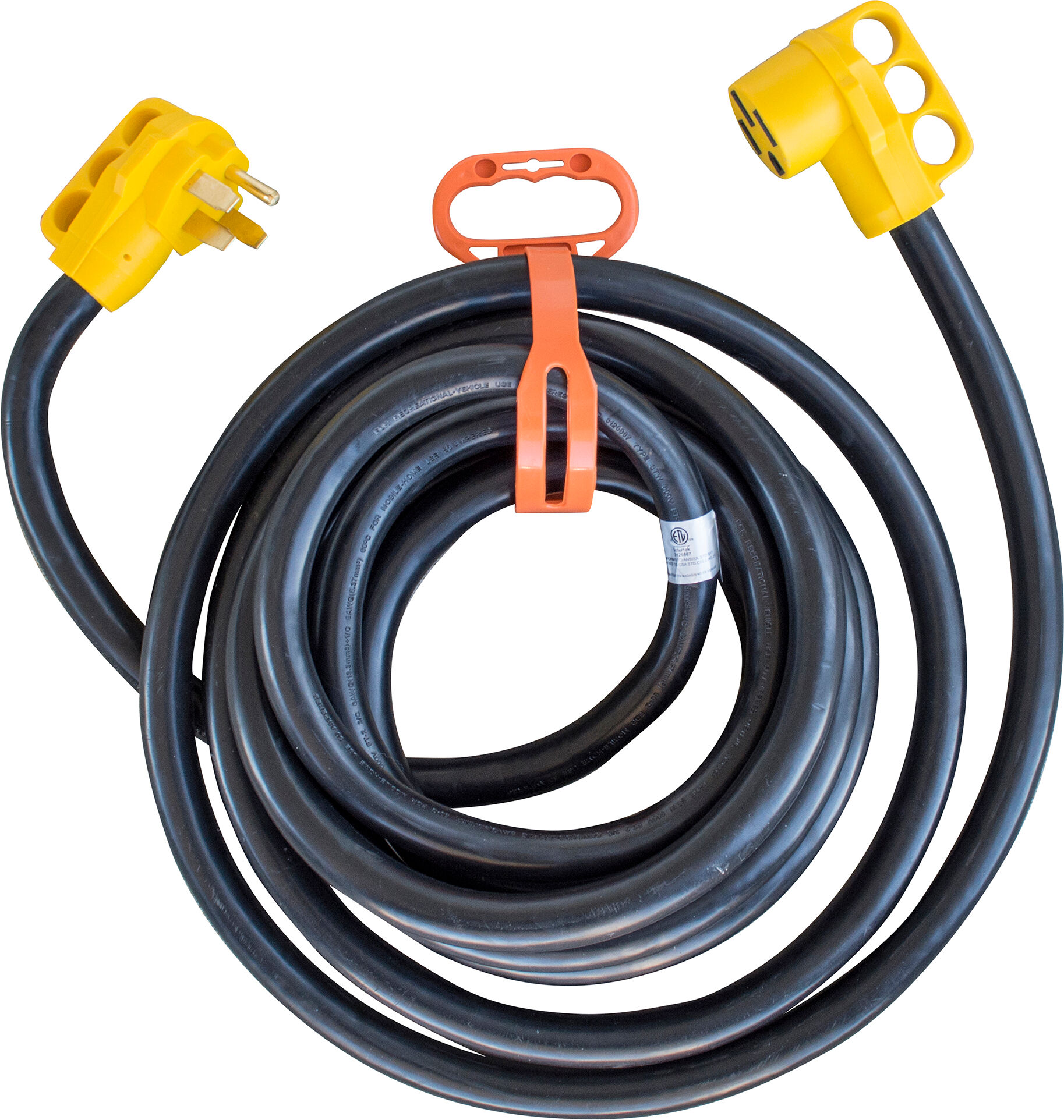 Buffalo Corp Sportsman Series 25 Ft. 125 Volt 50 Amp Extension Cord in Black