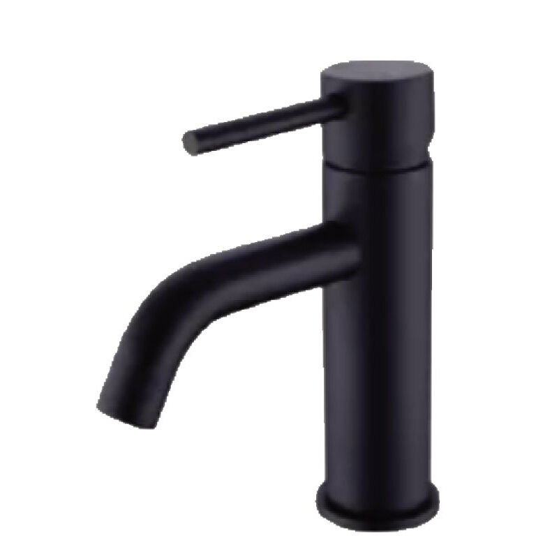 American Brass Empire Faucets RV Bathroom Metal Vessel Faucet, 6-3/4", Black Matte