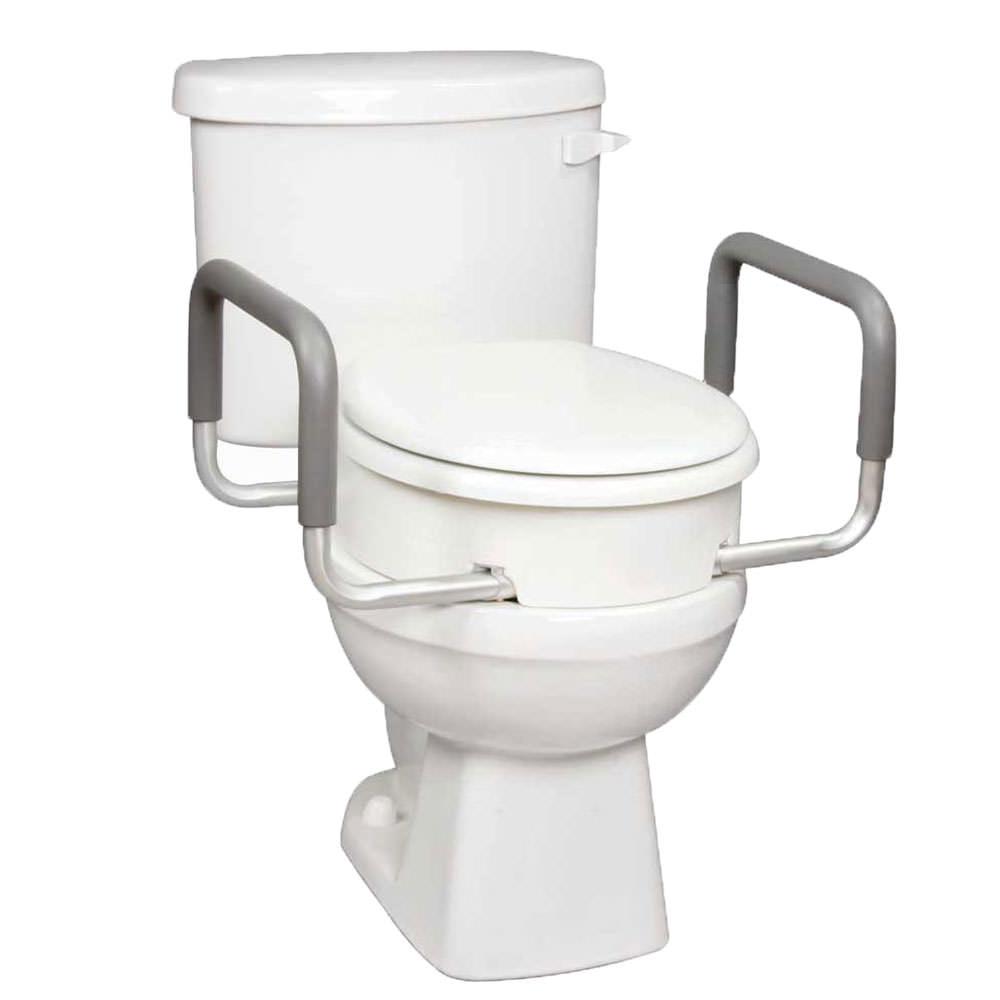 Carex Health Brands Toilet Seat Elevator with Handles