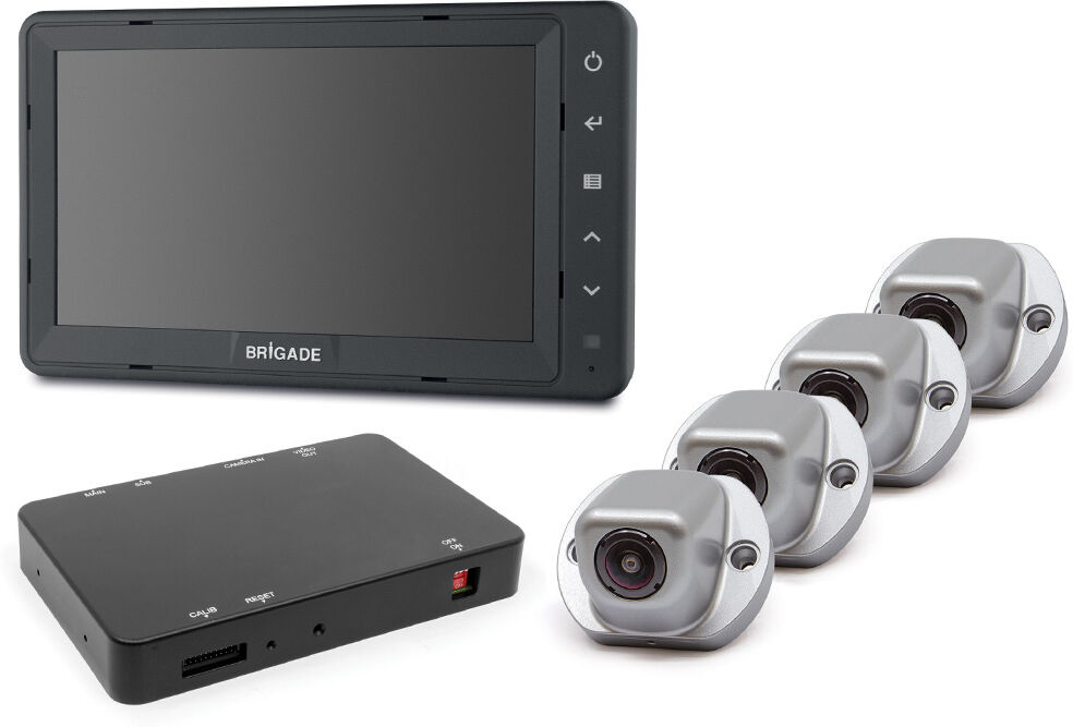 Brigade Electronics Backeye 360 HD System with 7" Monitor