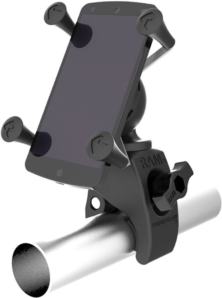 RAM Mount Tough-Claw Mount w/ Universal X-Grip Phone Holder