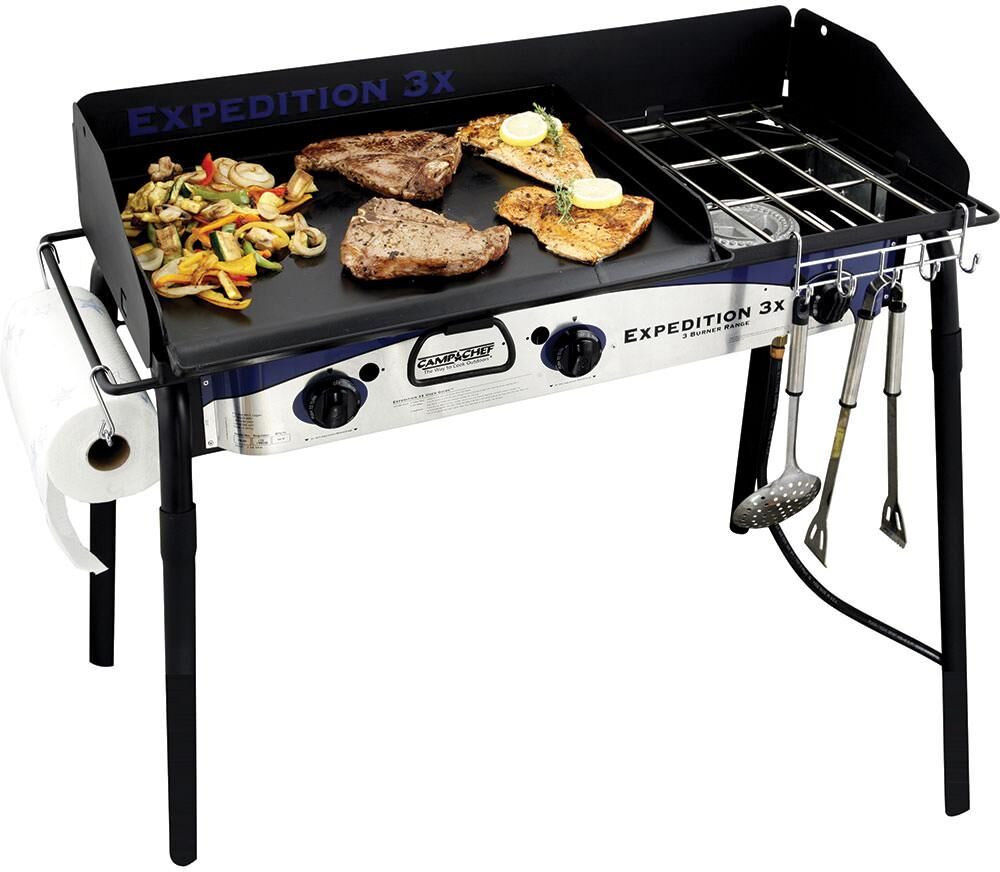 Camp Chef Expedition Three Burner Stove, 16"