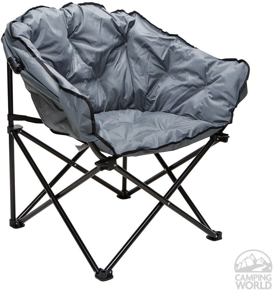 Mac Sports MacSports Club Chair Camping World Exclusive in Grey