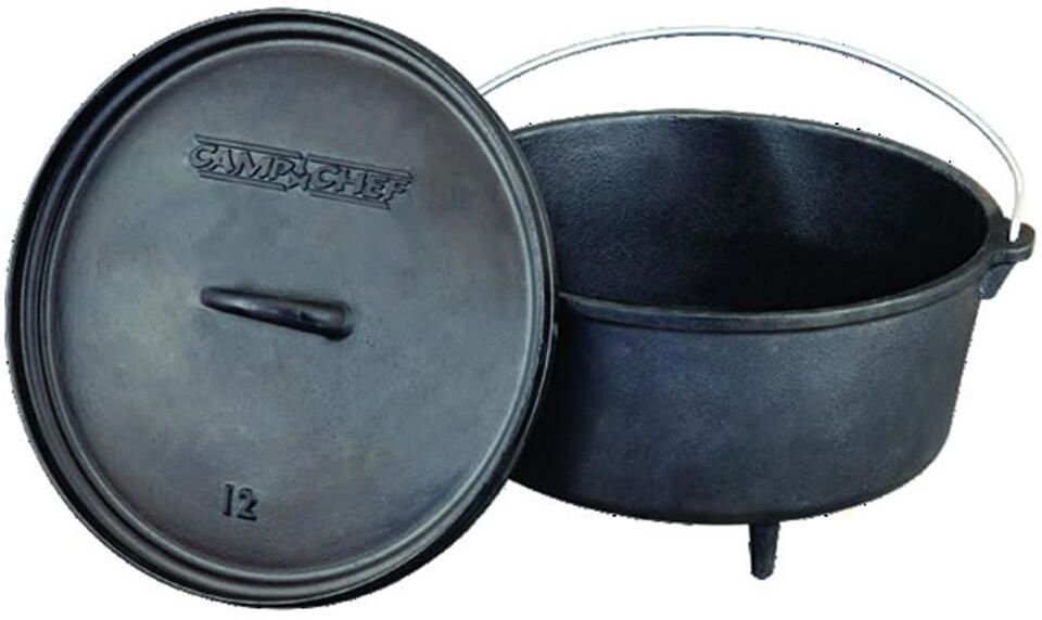 Camp Chef Classic 8 Quart Deep Dutch Oven, 12"