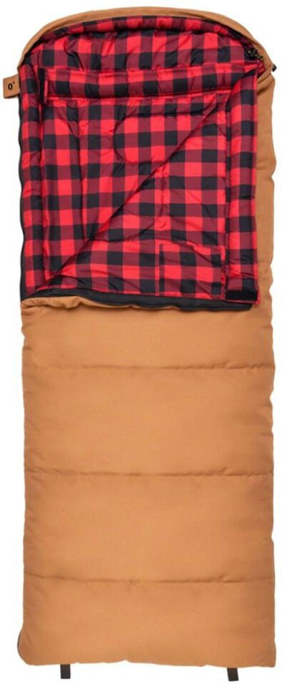 Teton Sports Li'l Bridger 0 °F Junior Canvas Sleeping Bag