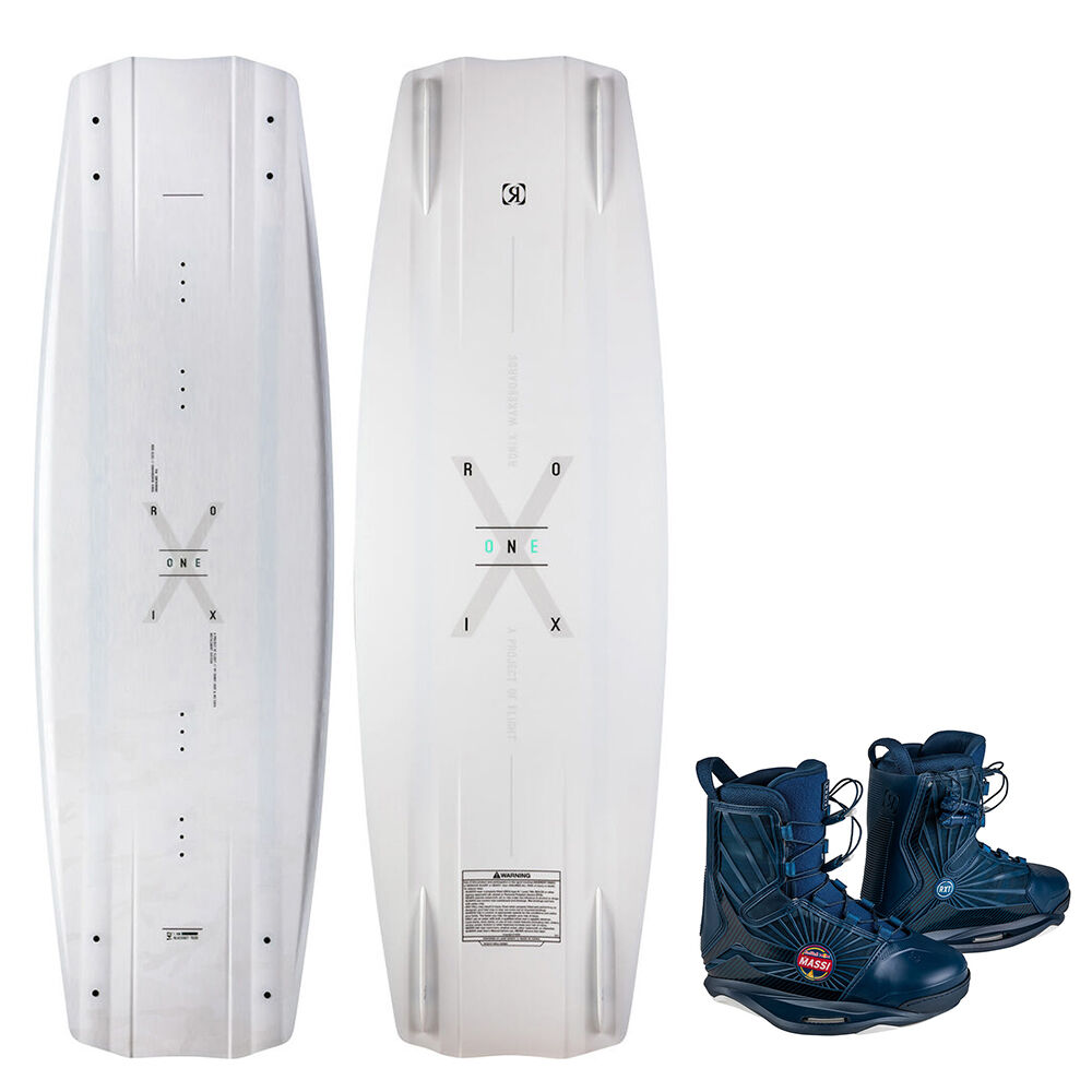 Ronix One Blackout Wakeboard with RXT Red Bull Bindings