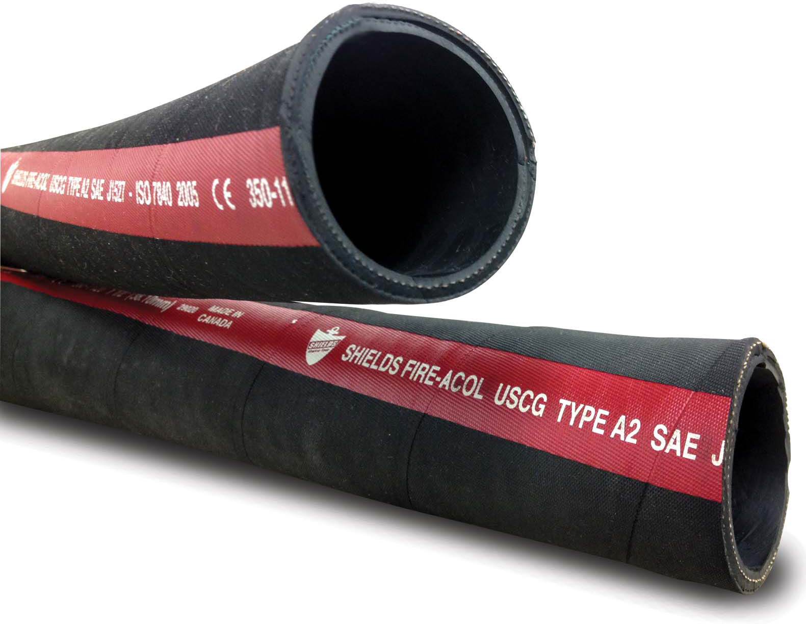 Sierra 2" Fire-Acol Fuel Fill Hose, Part #116-350-2003