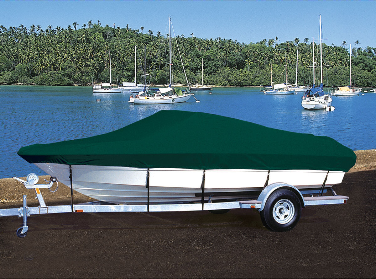 Taylor Made Trailerite Hot Shot Cover for 99-05 Regal 1800 LSR BR IO Boat Cover in Green Polyester