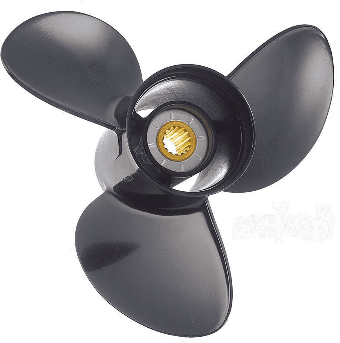 Camping World Solas 3-Blade Propeller, Rubber Hub / Aluminum, 13-7/8 Diam x 17 pitch, RH