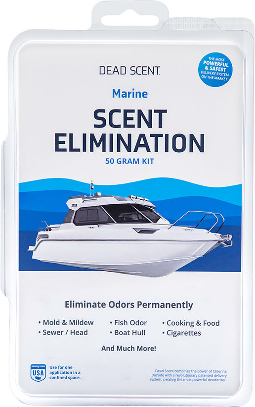 Camping World Dead Scent Up to 22' Boat Scent Eliminator, Heavy Odors Made in USA