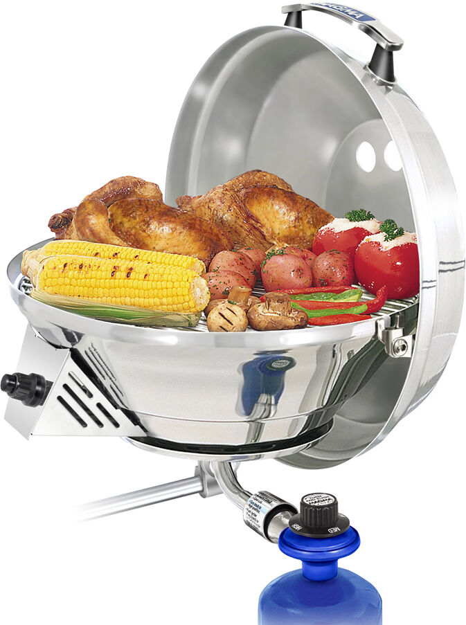 Magma Marine Kettle 3 Combination Stove & Gas Grill - Original Size