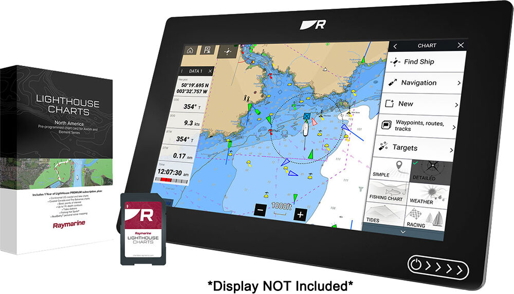 Raymarine LightHouse Chart North America