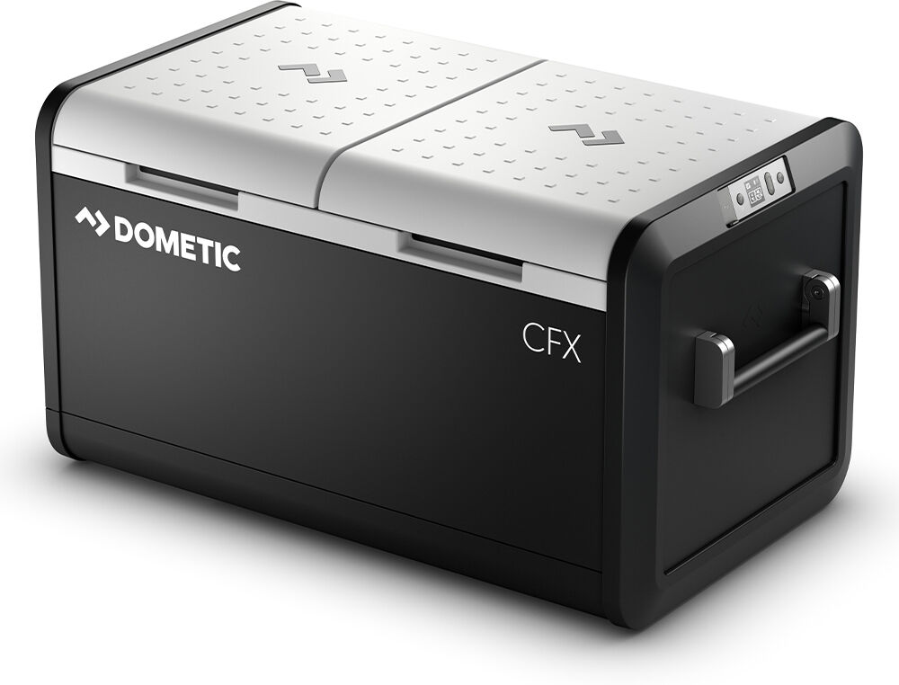 Dometic CFX3 75 Liter/113 Can 12V Compressor Dual-Zone Powered Portable Refrigerator/Freezer