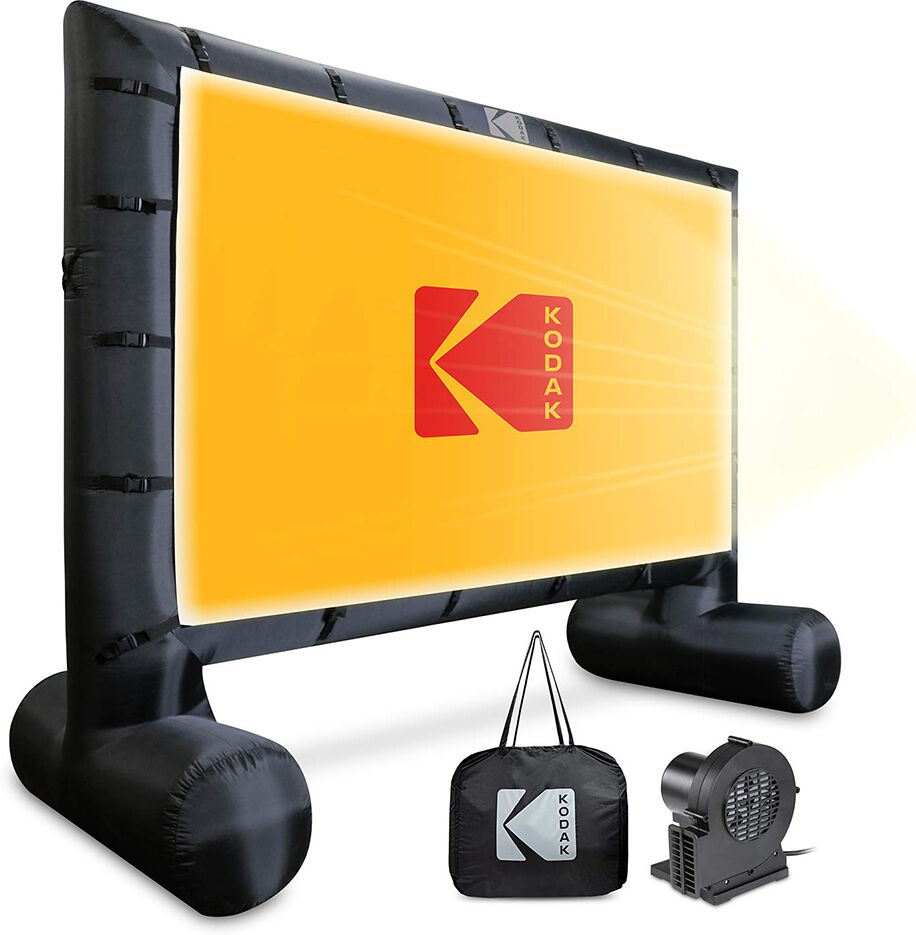 Kodak 14.5 Foot Inflatable Outdoor Projector Screen in White