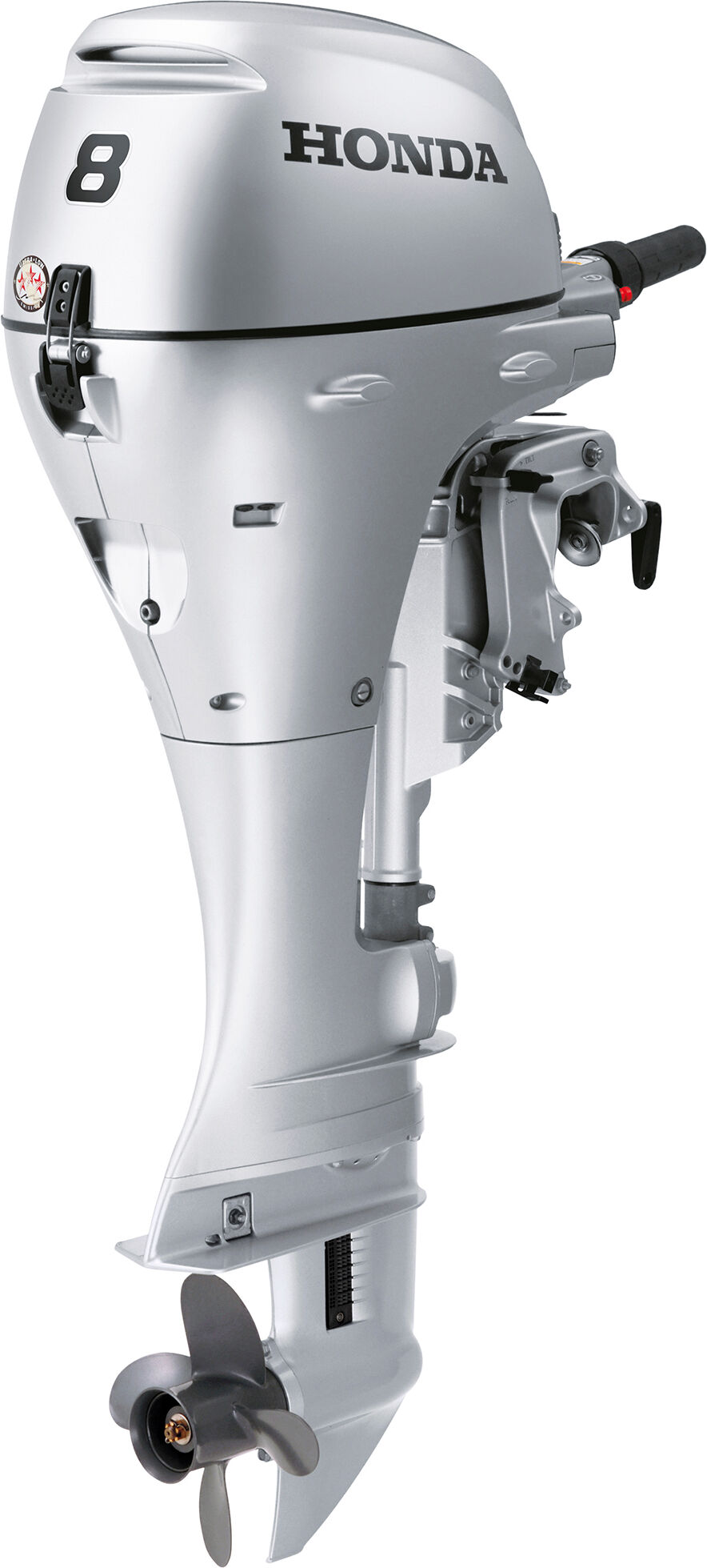 Honda Marine BF8 Portable Outboard Motor, Manual Start, 8 HP, 15" Shaft