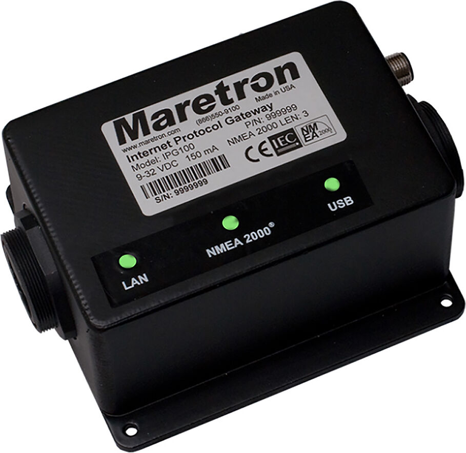 Maretron Marine Network Gateway in Black