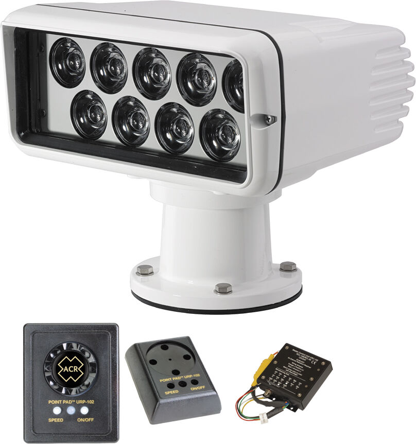 ACR Electronics ACR RCL-100 LED Searchlight Wired Kit w/ Master Controller & Wired Point Pad Controller