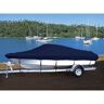 Trailerite Hot Shot Cover for 08 Crest 23 Snstb Cruz Mod w/ 3 Poles Boat Cover in Blue Synthetic Polyester