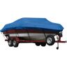 Covermate Exact Fit Sunbrella Boat Cover for Trophy 2302 Fp 2302 Fp w/ Starboard Swimstep O/B. Pacific Blue Acrylic