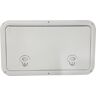 DPI Marine DPF Polar Brite White Flush Series Hatch Door, 11" x 19" O.D. frame