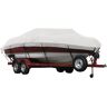 Covermate Exact Fit Sunbrella Boat Cover for Grumman 150 Fs Rogue 150 Fs Rogue w/ Starboard Troll Mtr O/B. Natural in Natural Tan Acrylic