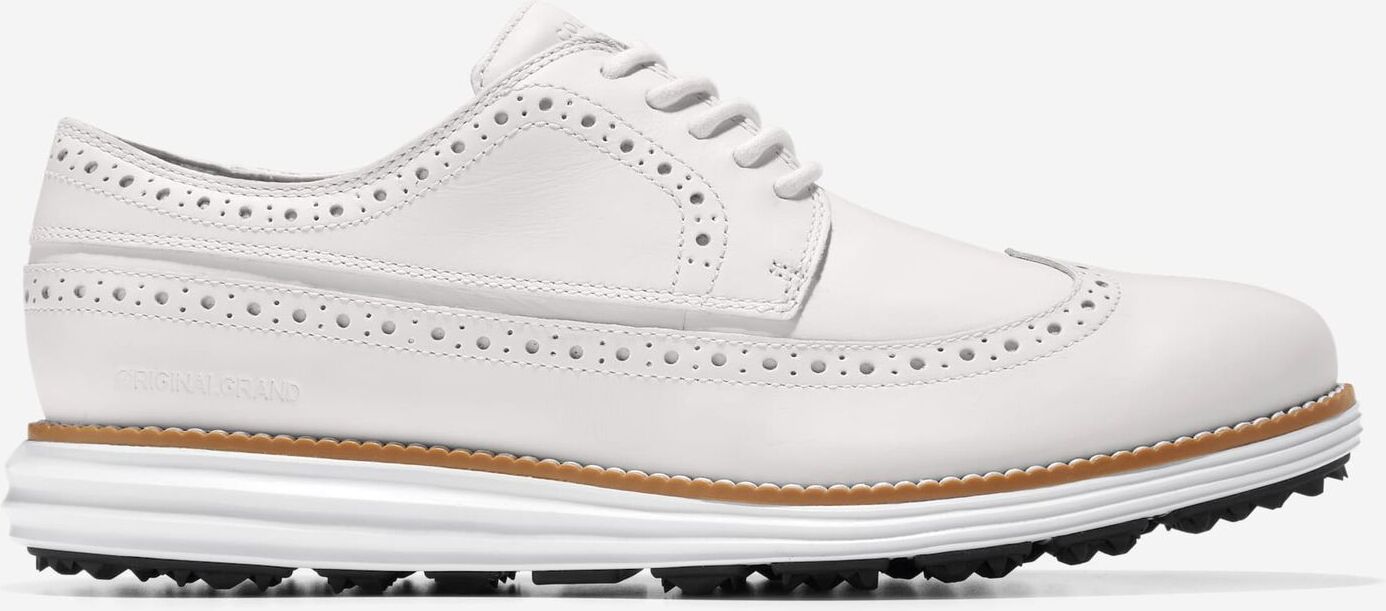 Cole Haan Men's ØriginalGrand Golf Shoe - Optic White-Natural-Optic White - Size: 11