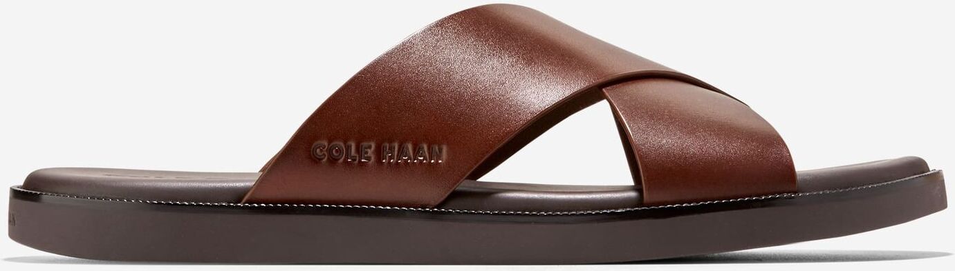 Cole Haan Nantucket Cross Strap Sandal - Woodbury Brown-Java - Size: 12