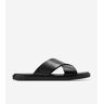 Cole Haan Nantucket Cross Strap Sandal - Black - Size: 13