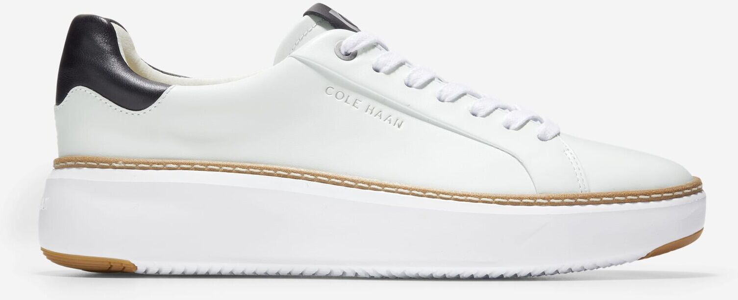 Cole Haan Women's GrandPrø Topspin Sneaker - Ivory-Black - Size: 6