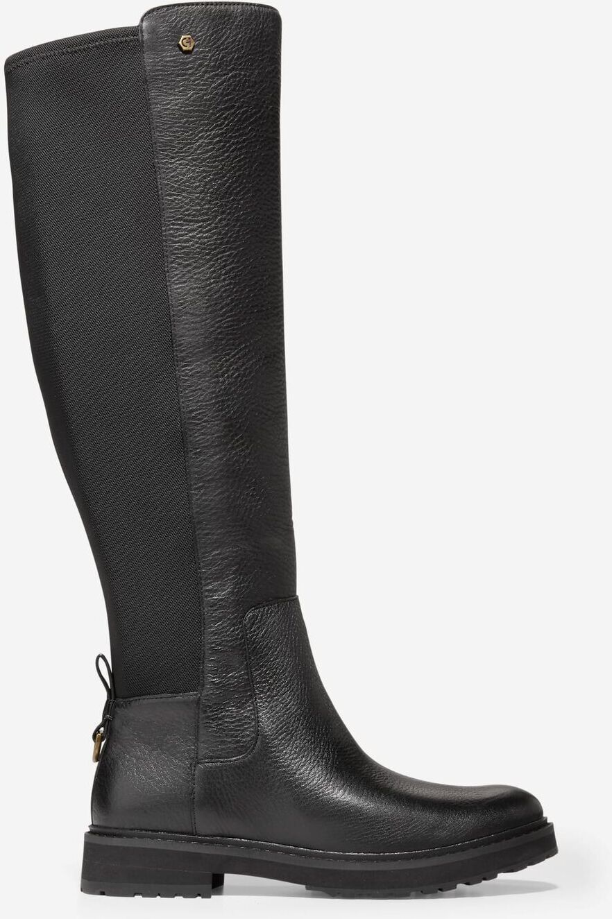 Cole Haan Greenwich Tall Boot Wp - Black - Size: 6.5