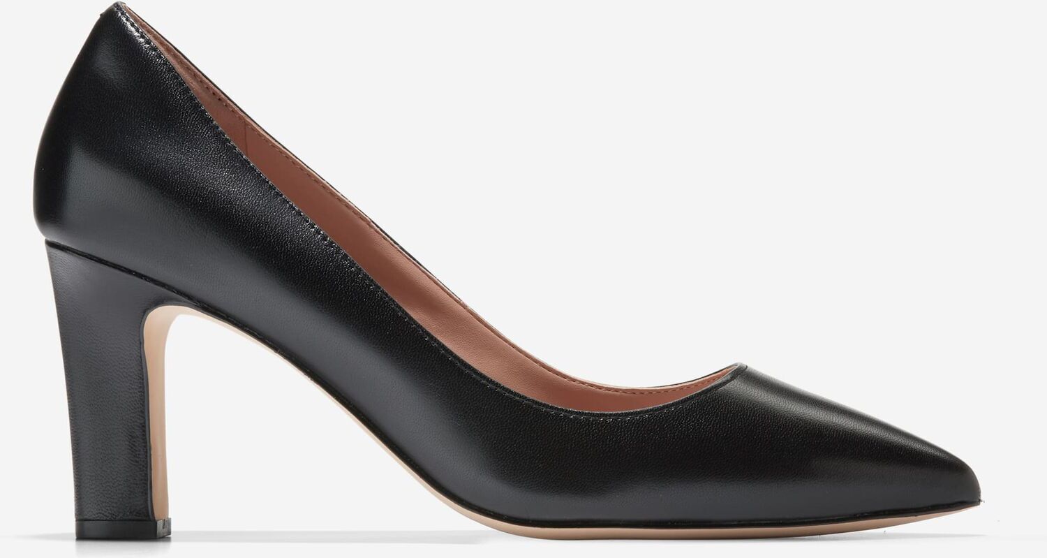 Cole Haan Mylah Heel Pump 75Mm - Black - Size: 6.5