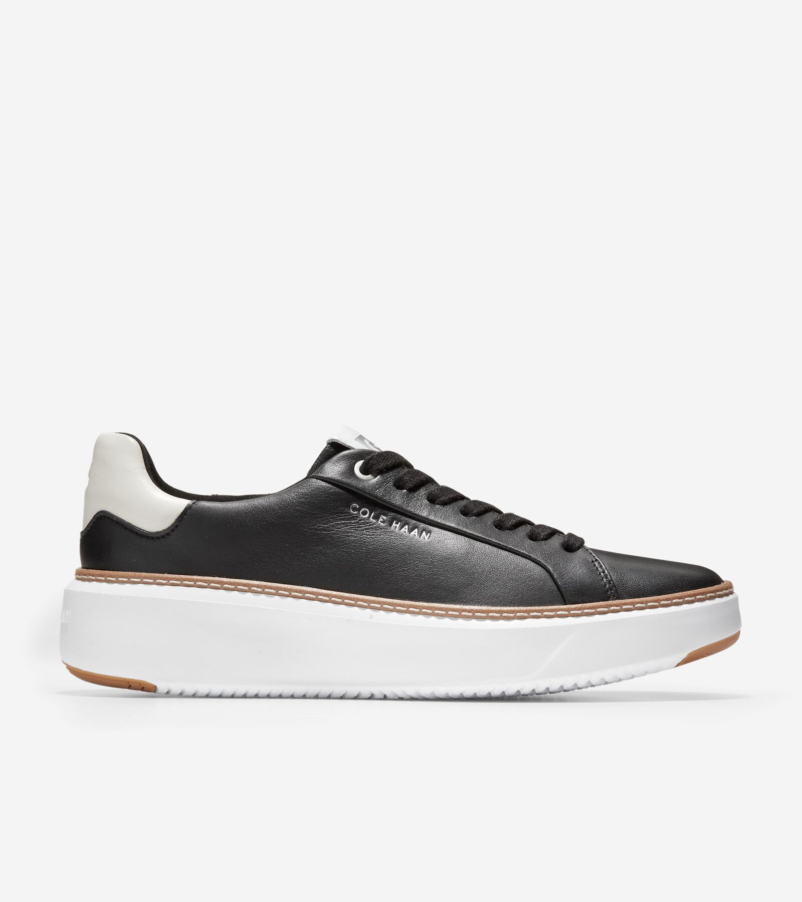 Cole Haan Women's GrandPrø Topspin Sneaker - Black-Optic White - Size: 7